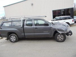 2012 Toyota Tacoma Gray Extended Cab 2.7L AT 2WD #Z24634